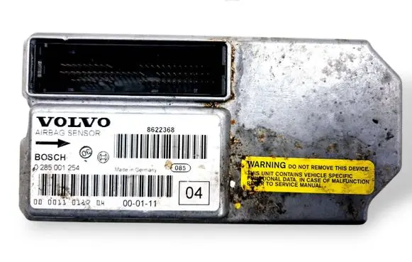 Volvo S80 Airbag control unit/module 8622368 0285001254