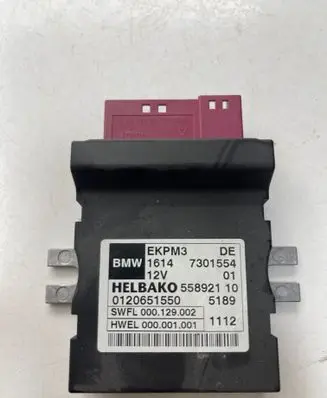 BMW 5 F10 F11 Fuel injection pump control unit/module 7301554 0120651550 55892110