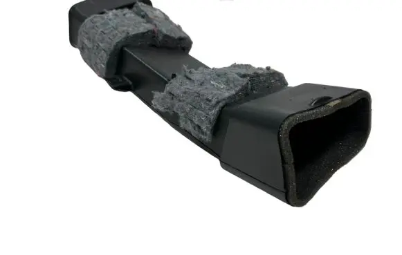 Cabin air duct channel