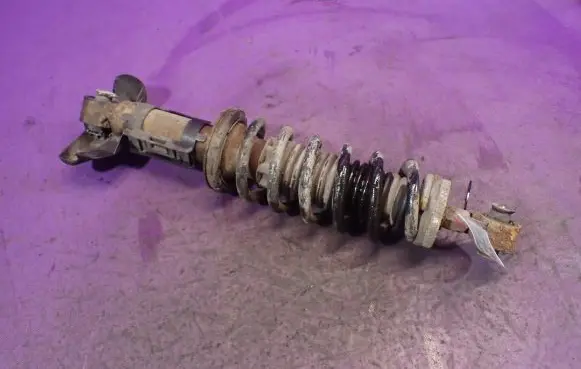 Peugeot 407 Rear shock absorber with coil spring 