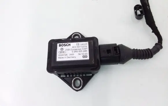 Volkswagen PASSAT B5.5 ESP acceleration yaw rate sensor 8E0907637A 0265005245