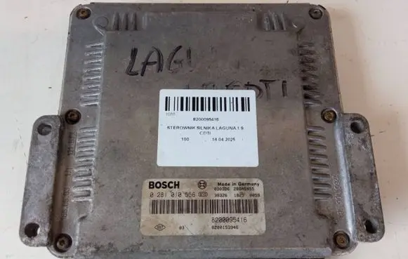 Renault Laguna II Engine control unit/module 0281010556 8200095416
