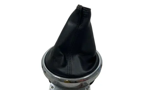 Gear lever shifter trim leather/knob
