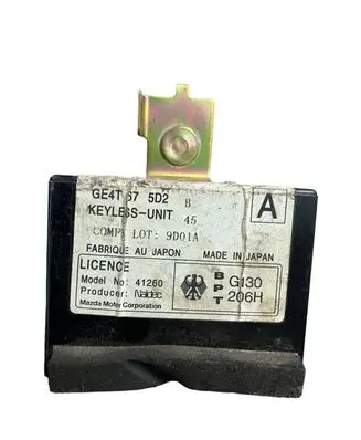 Mazda 323 F Immobilizer control unit/module GE4T675D2 9D01A 41260