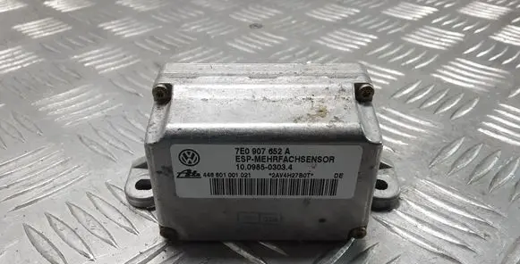 Porsche Cayenne (9PA) ESP acceleration yaw rate sensor 7E0907652A