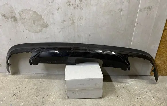 Rear bumper lower part trim