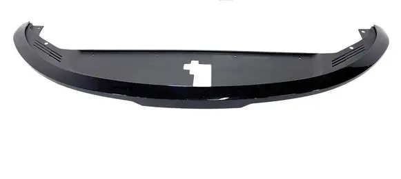 Engine bonnet/hood lock trim molding