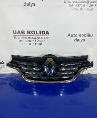 Renault Koleos II Front bumper upper radiator grill 623100754R