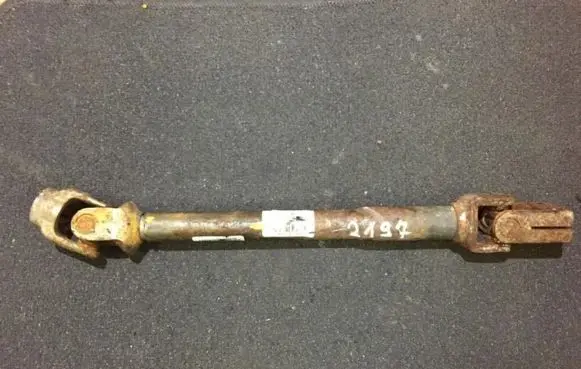 Steering wheel axle