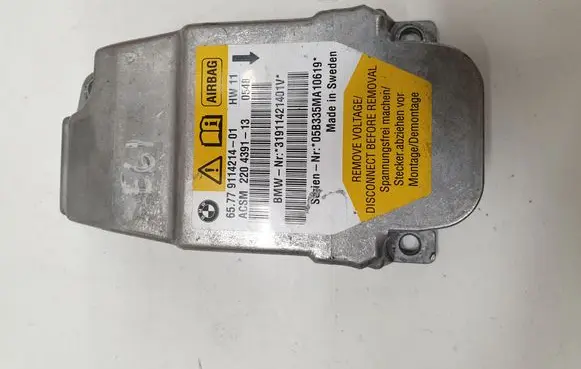 BMW 5 E60 E61 Airbag control unit/module 6577911421401