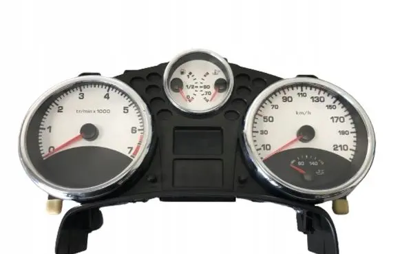 Peugeot 207 Speedometer (instrument cluster) 9662904080