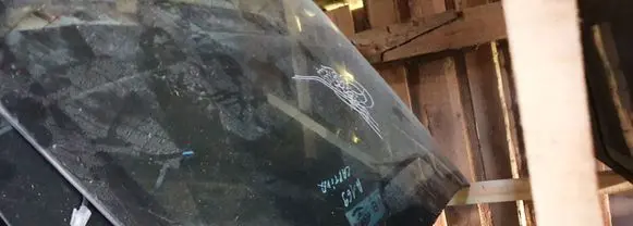 BMW 5 E39 Rear windscreen/windshield window NOCODE