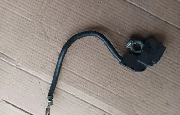 BMW 5 E60 E61 Negative earth cable (battery) 9155214 61129155214 61126986795