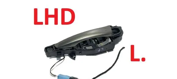 Peugeot 5008 II Front door exterior handle 9820341080 40210 1614555680