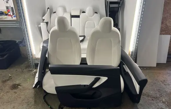 Tesla Model 3 Seat and door cards trim set 765432202C 765432502C 765433602C