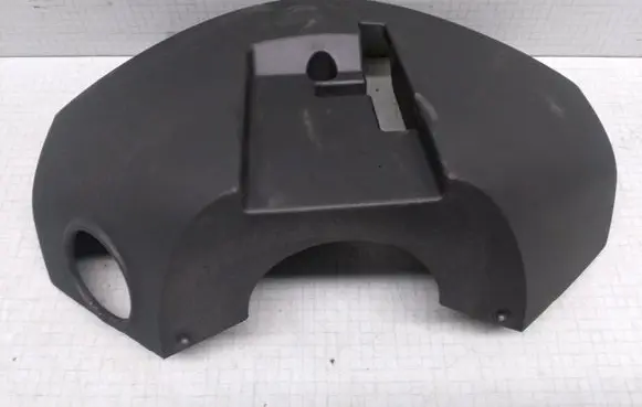 Steering wheel column trim