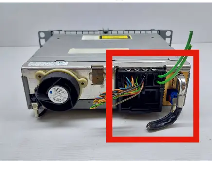 BMW 1 E81 E87 Sound system wiring loom 12417662
