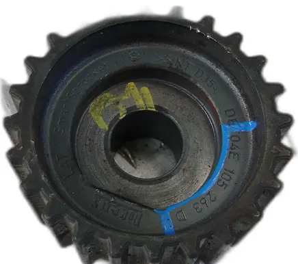 Audi A3 S3 8V Crankshaft pulley 04E105263D
