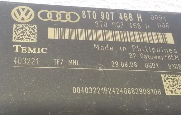 Audi A4 S4 B8 8K Other control units/modules 8T0907468H 403221