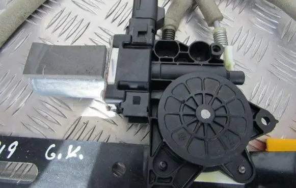 Rear door window regulator motor