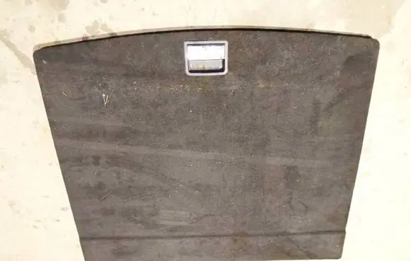 Volkswagen Touareg I Trunk/boot mat liner 