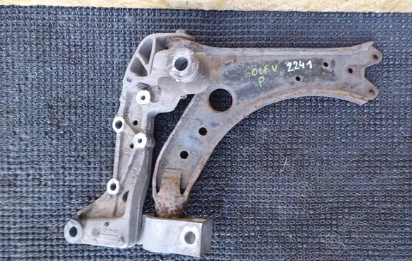 Volkswagen Golf V Front lower control arm/wishbone 1K0199296E