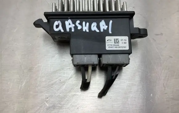 Nissan Qashqai Heater blower motor/fan resistor 2776100A26 294071800575791