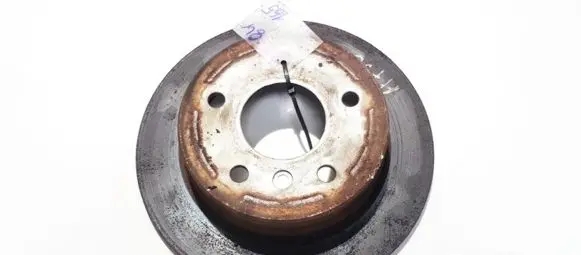 Mercedes-Benz Vaneo W414 Rear brake disc neventiliuojamas