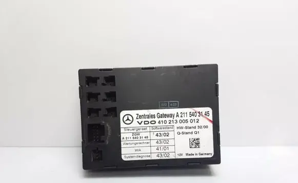 Mercedes-Benz E W211 Gateway control module A2115403145