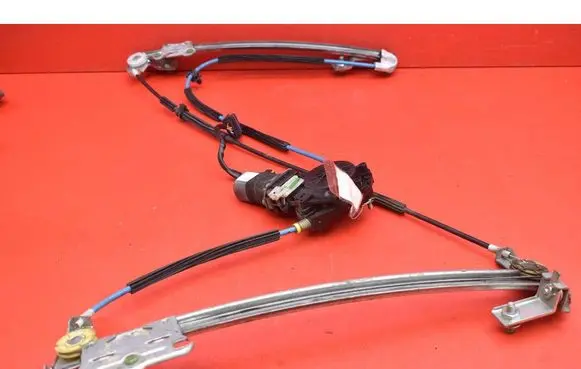 Front door window regulator with motor
