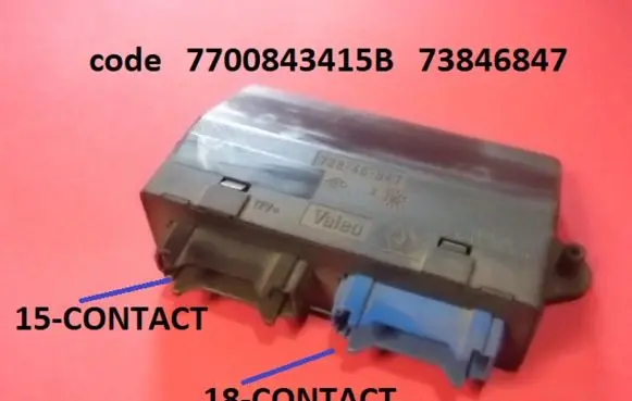 Renault Laguna I Comfort/convenience module 7700843415B 73846847