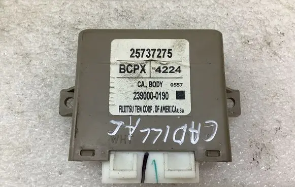 Cadillac SRX Seat control module 25737275 4224 2390000190