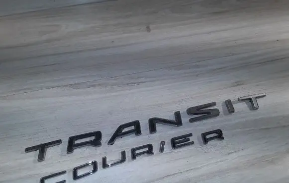 Ford Transit Courier Rear loading door model letters 