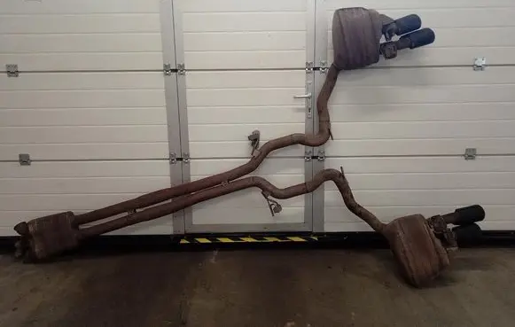 Porsche Panamera (970) Rear muffler/silencer tail pipe 971253351B