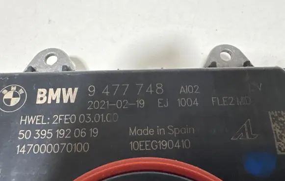 BMW 3 F30 F35 F31 LED ballast control module 9477748 147000070100 10EEG190410