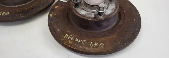 Renault Megane II Rear brake disc 166WV5190
