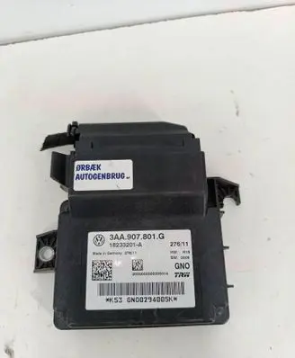Volkswagen PASSAT B7 Hand brake control module 3AA907801G 18233201A GN00294005M