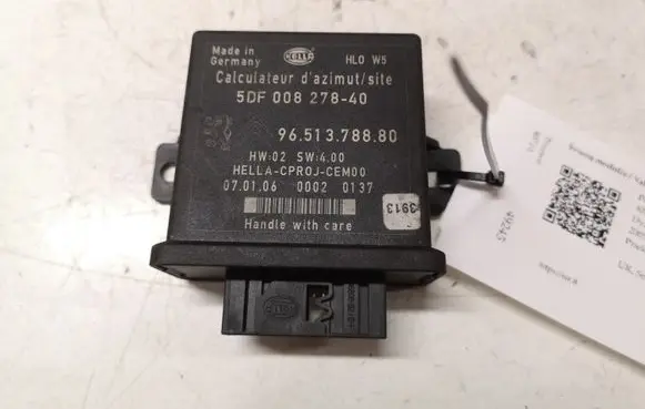 Peugeot 407 Light module LCM 9651378880