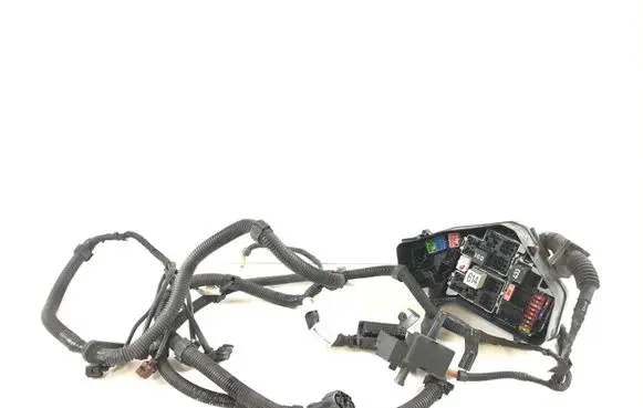 Volkswagen Touareg II Engine installation wiring loom 7P6971072L 3D0951253A 8E0951253