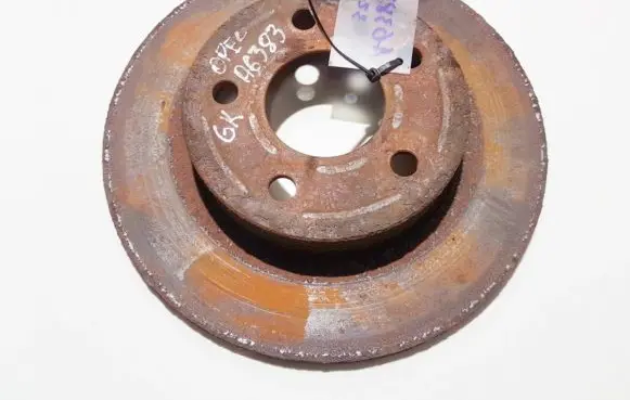 Opel Zafira A Rear brake disc neventiliuojamas
