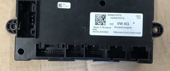 Volkswagen Golf SportWagen Other control units/modules 5WA907007Q 901552020001