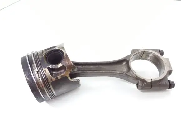 Piston with connecting rod