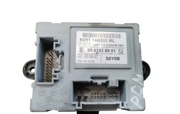 Volvo S80 Door control unit/module 6G9T14B533ML 0507875901 14C237