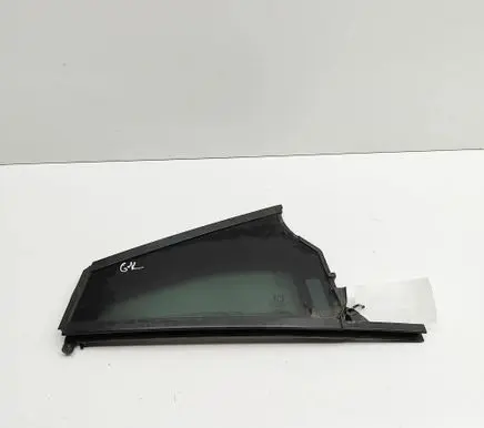 Rear vent window glass