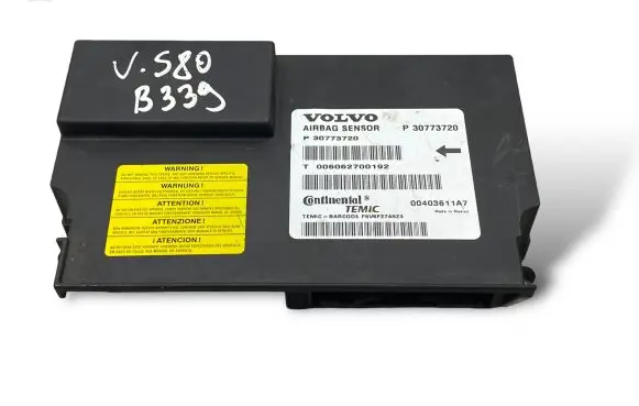 Volvo S80 Airbag control unit/module P30773720 006062700192 00403611A7