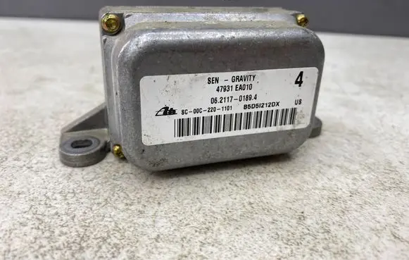 Nissan Pathfinder R51 ESP acceleration yaw rate sensor 47931EA010 B5D51212DX 06211701894
