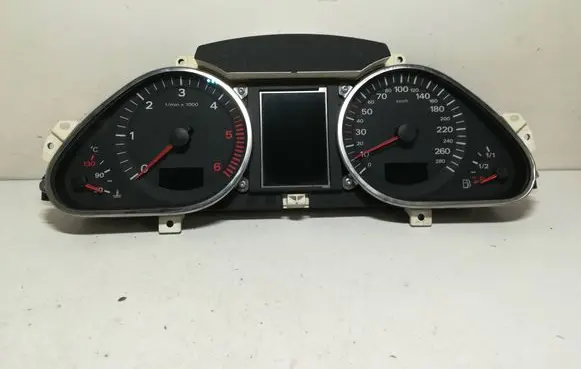 Audi A6 S6 C6 4F Speedometer (instrument cluster) 4F0920933J 7001721801 4F0910930C