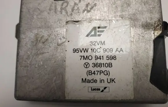Volkswagen Sharan Comfort/convenience module 95VW10C909AA 7MO941598
