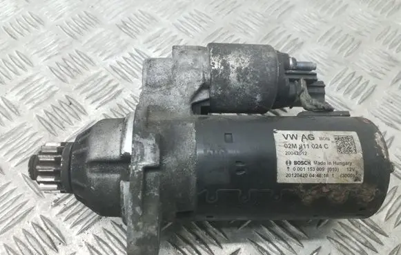 Volkswagen PASSAT B7 Starter motor 02M911024C 0001153009