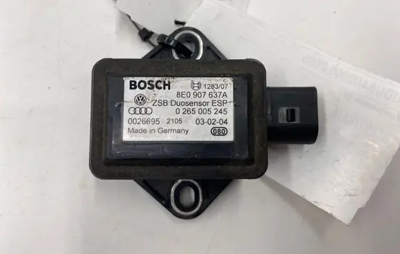 Audi A4 S4 B6 8E 8H ESP acceleration yaw rate sensor 8E0907637A
